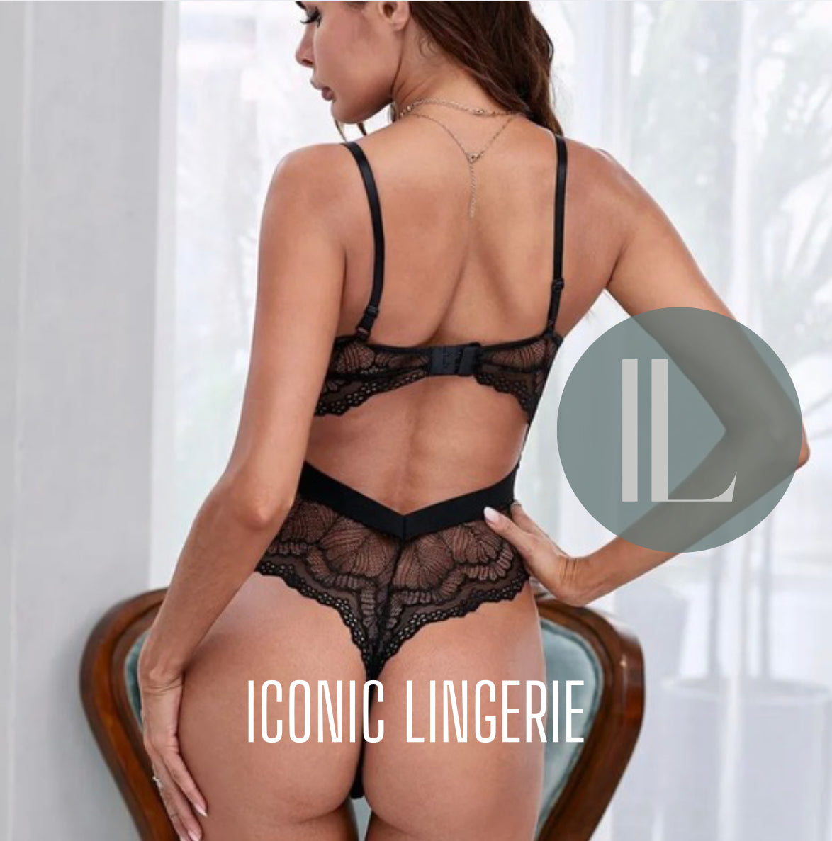 Iconic Lingerie Lace Tits Teddy