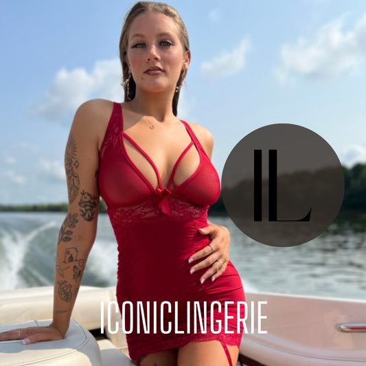 Iconic Lingerie’s Deep V Chemise