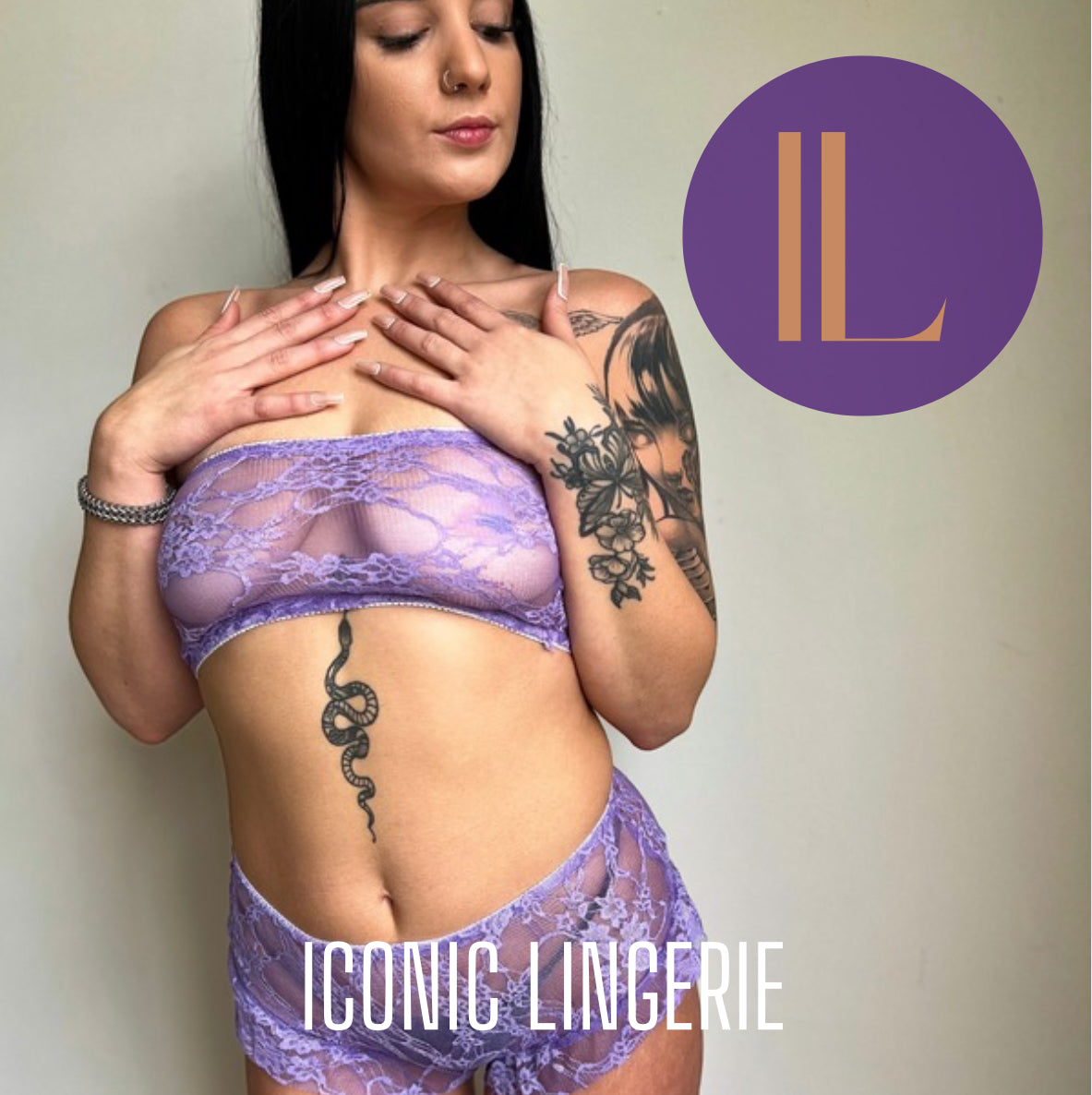 Iconic Lingerie Lace Now You See Me