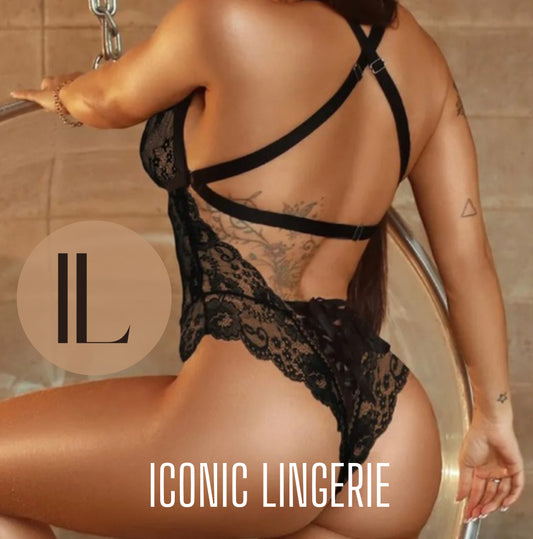 Iconic Lingerie’s Curtain Lace Teddy