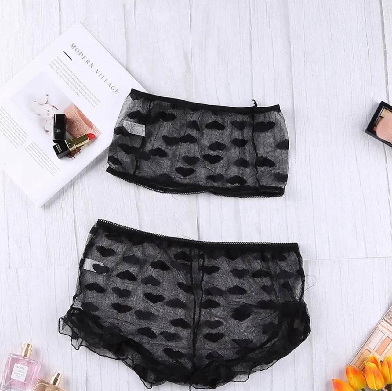 Iconic Lingerie Lace Now You See Me