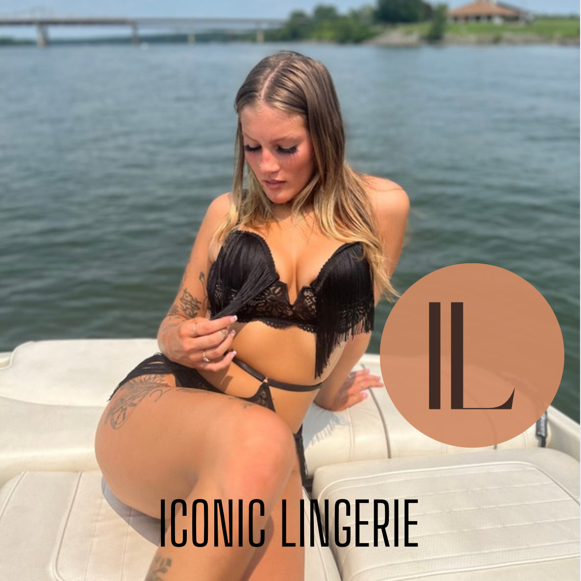 Iconic Lingerie’s Arizona Crochet Lingerie Set